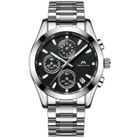 0098M | Quartz Men Watch | Stainless Steel Band