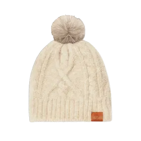 10047220 Ariat Entwine Beanie - Fields of Rye Heather