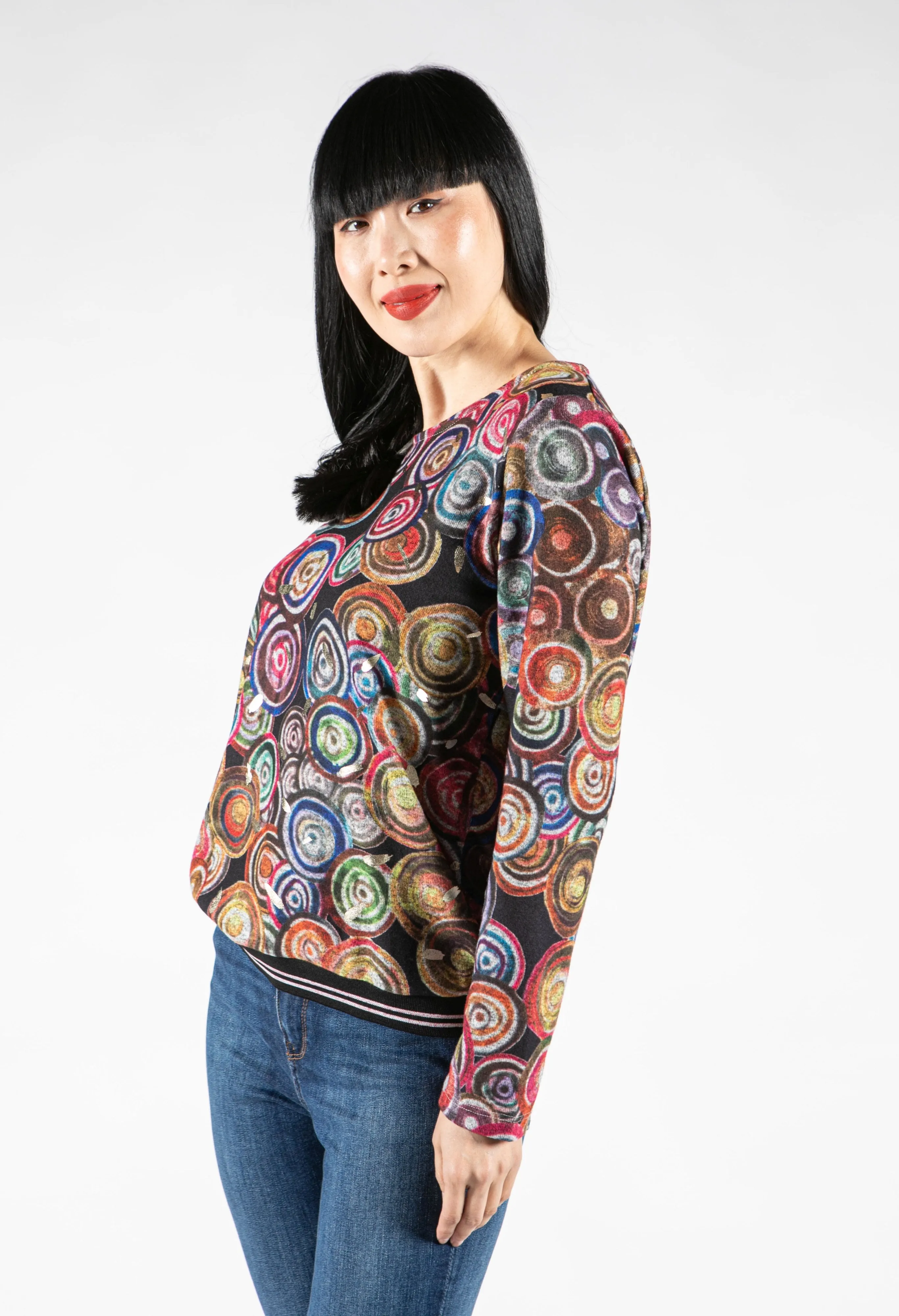 Abstract Pattern Soft Knit