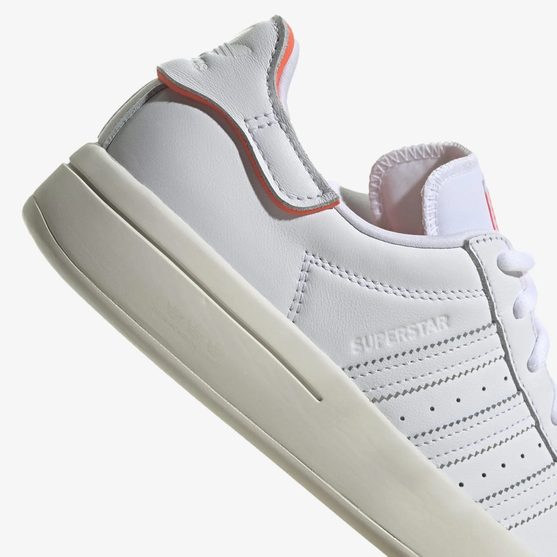 Adidas Originals | WMN'S SUPERSTAR AYOON  { OFF WHITE / SOLAR RED