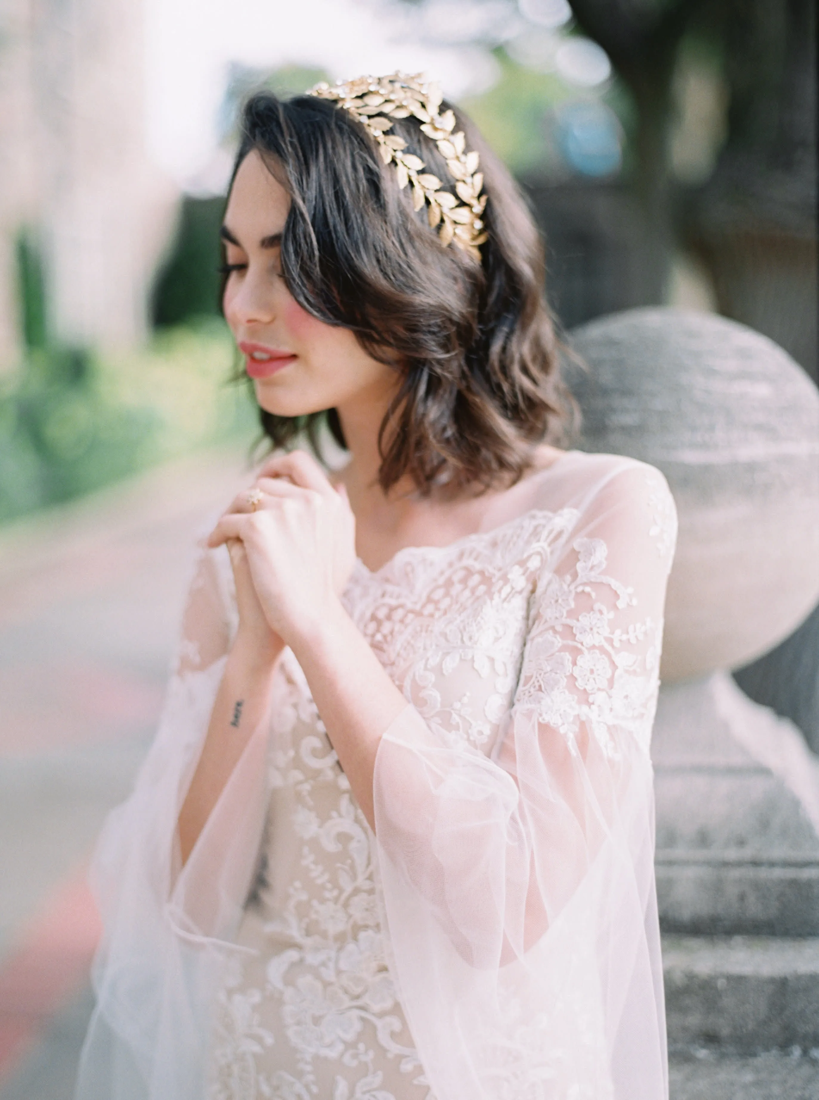 ALEXANDRIA | Gold Wedding Crown