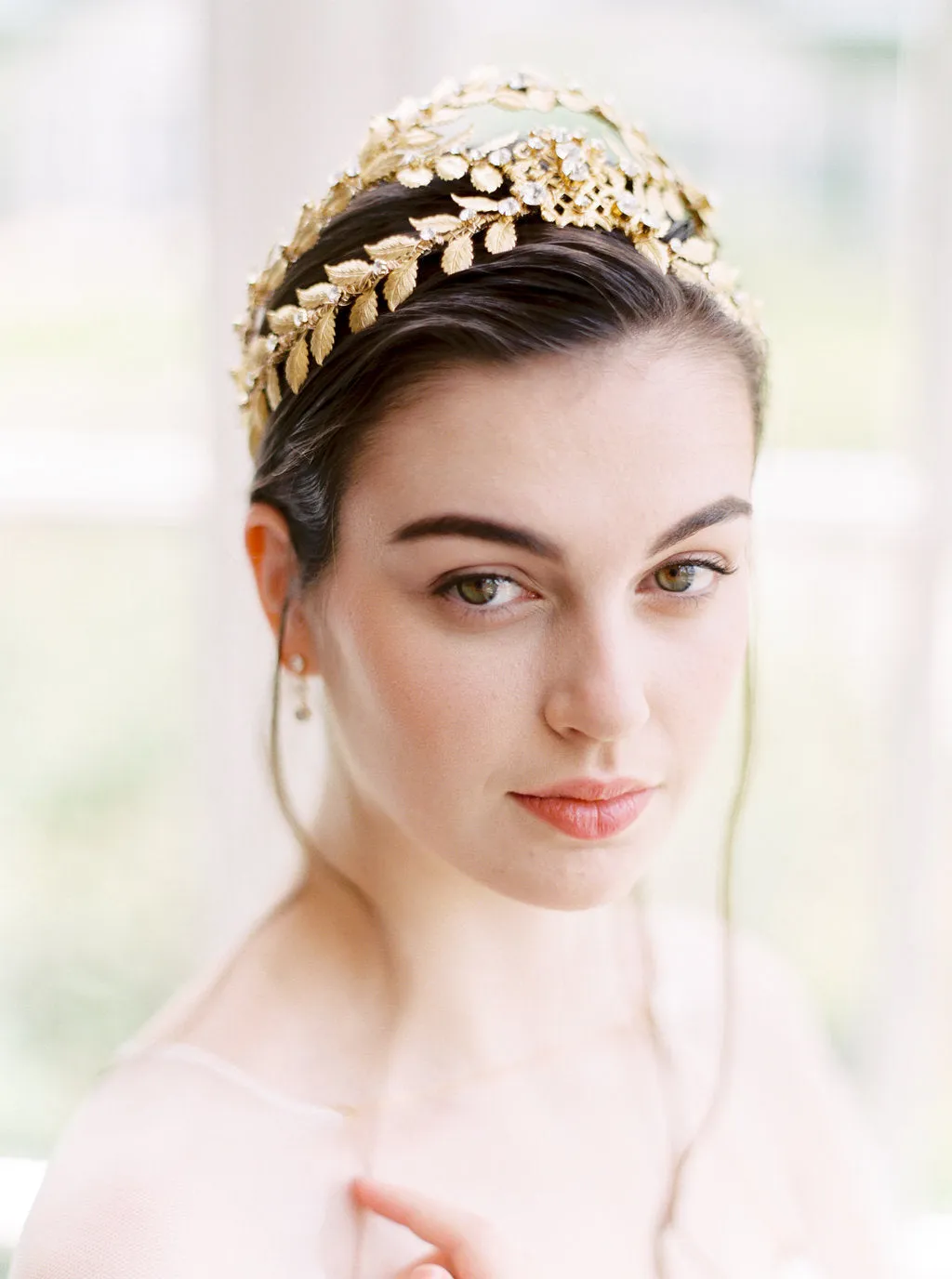 ALEXANDRIA | Gold Wedding Crown