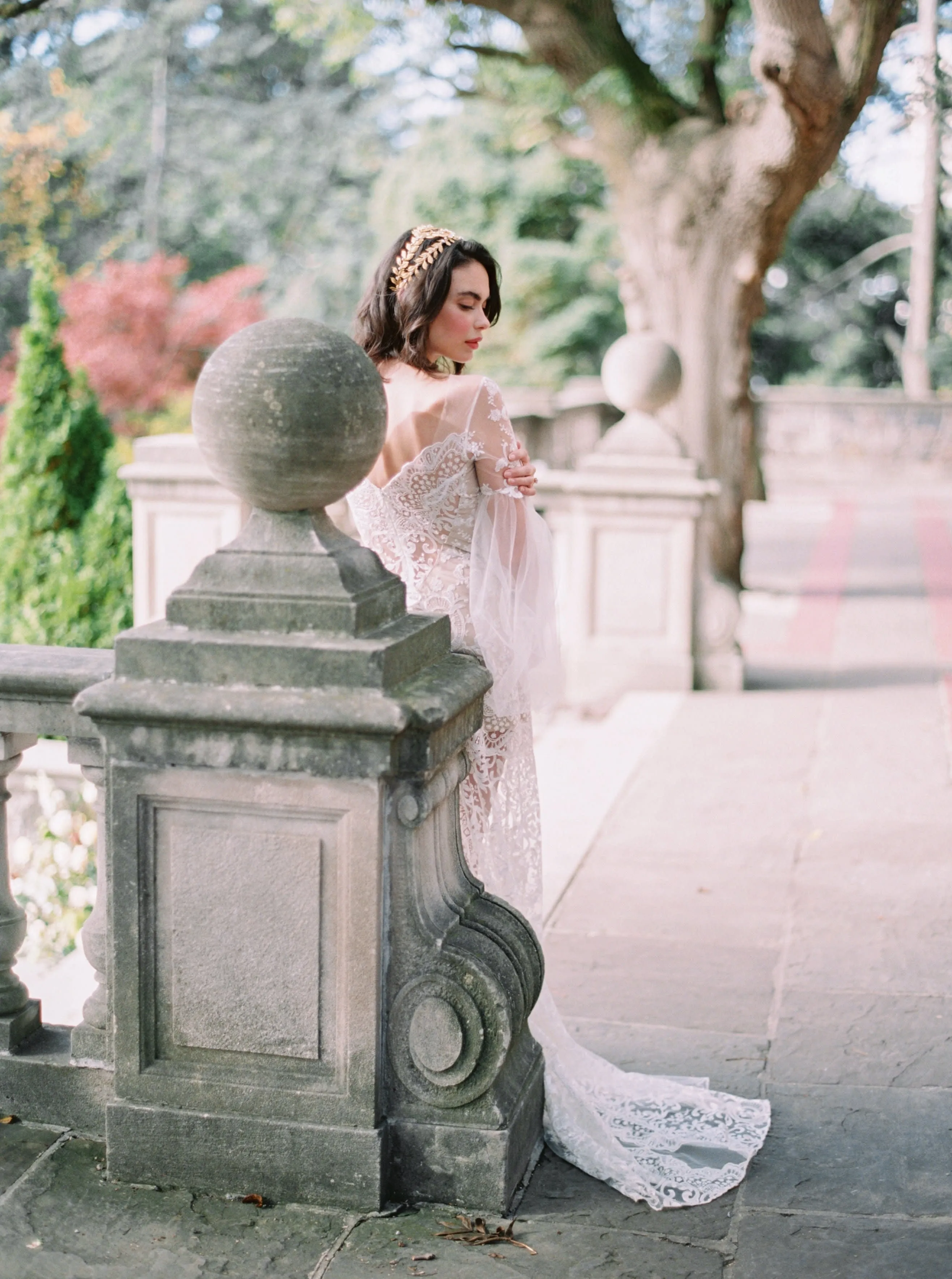 ALEXANDRIA | Gold Wedding Crown