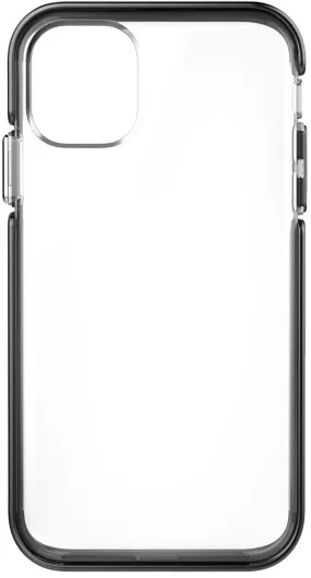 Ambassador Case for Apple iPhone 11 - Clear Black Silver