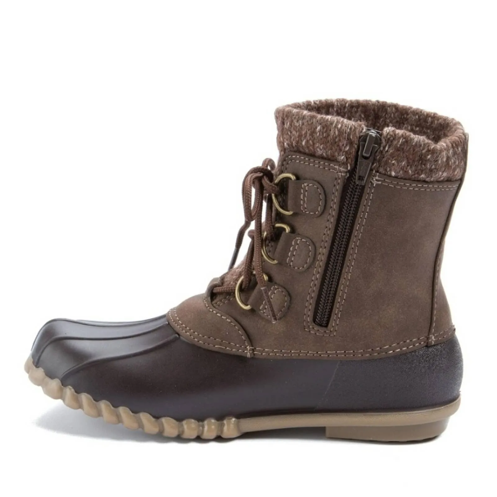 Baretraps Fabulous Duck Boot Dark Brown