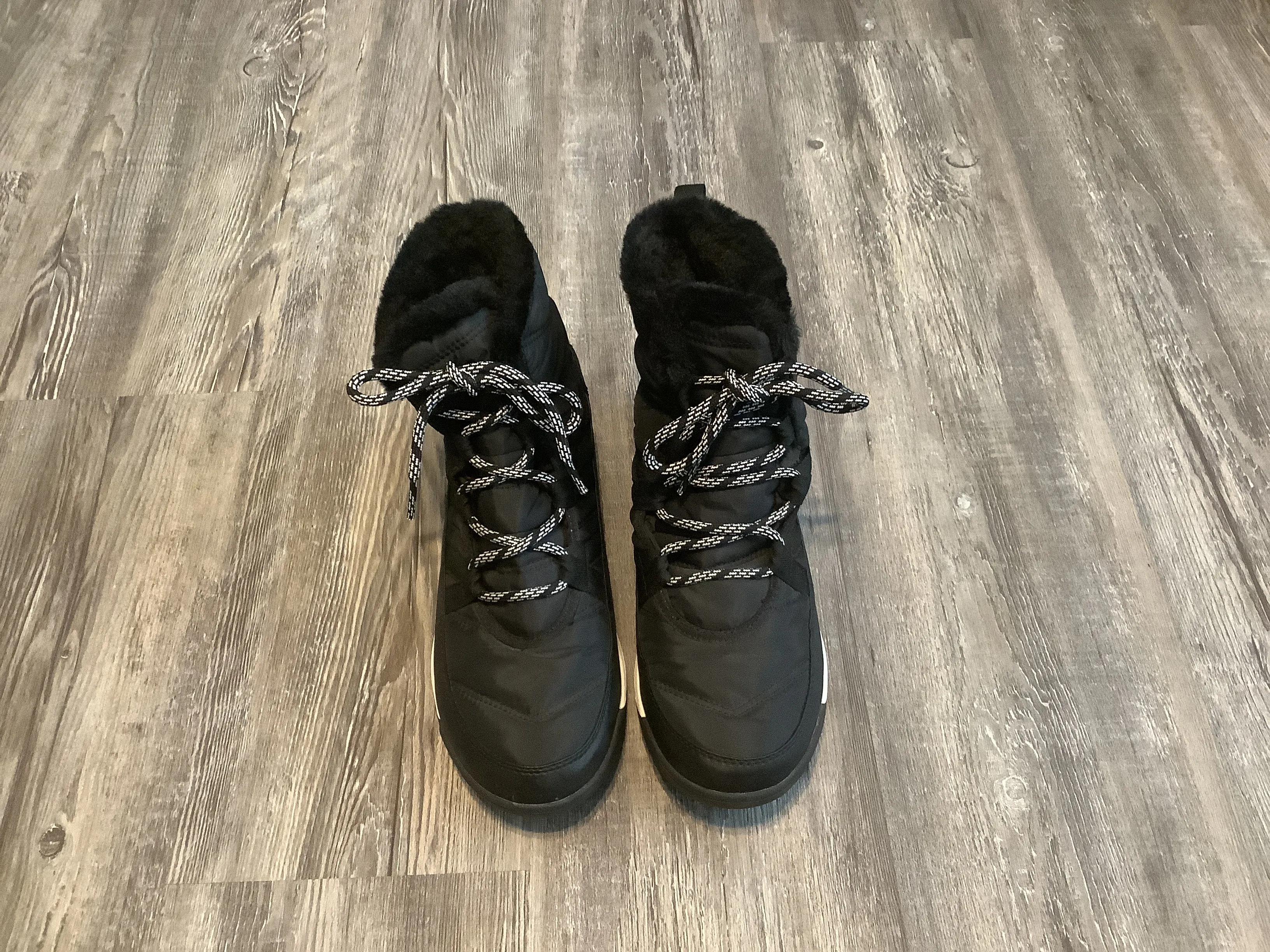 Black Boots Rain Sorel, Size 9