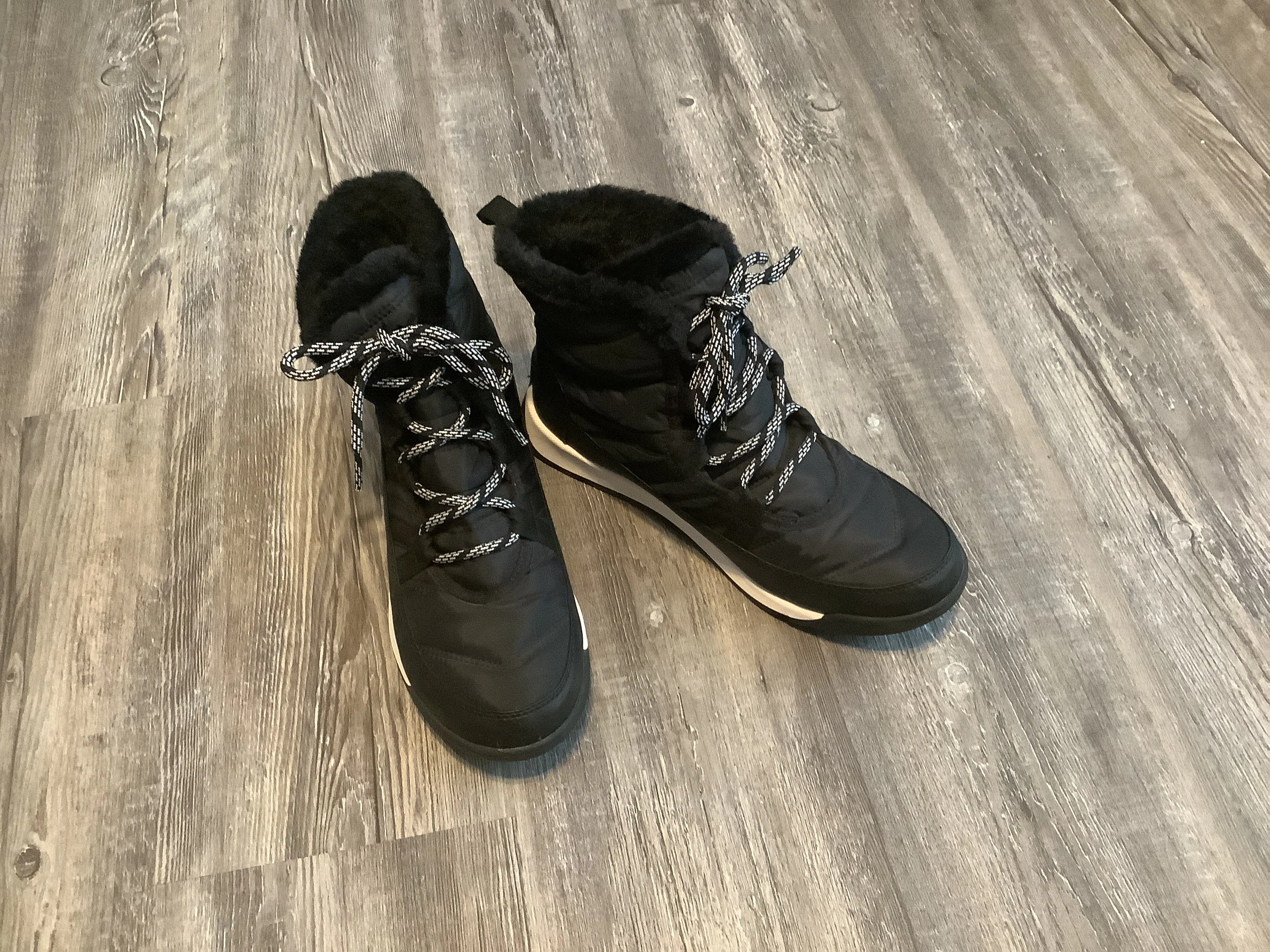 Black Boots Rain Sorel, Size 9