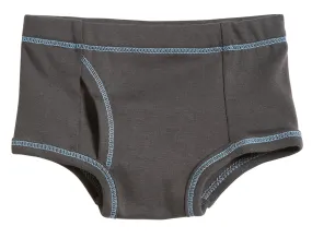 Boys Soft-Cotton Briefs | Charcoal