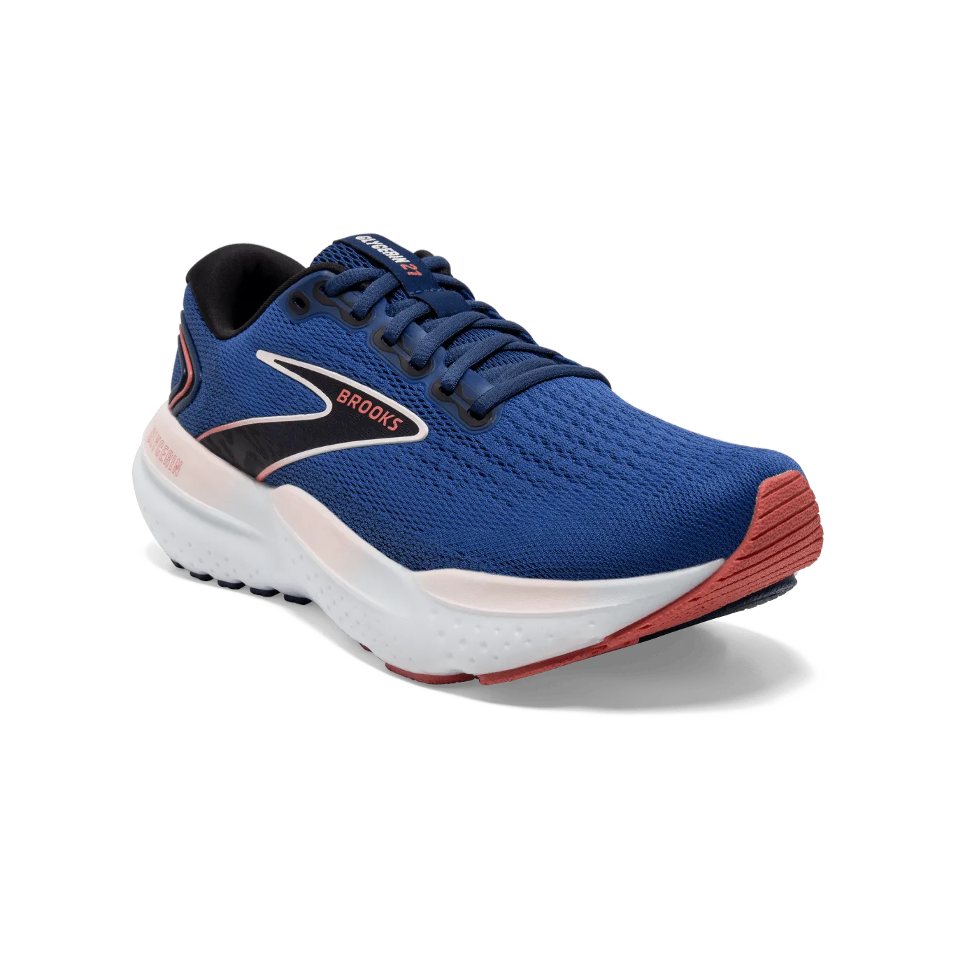 Brooks Glycerin 21 (D Width) - Blue/Icy Pink (Womens)