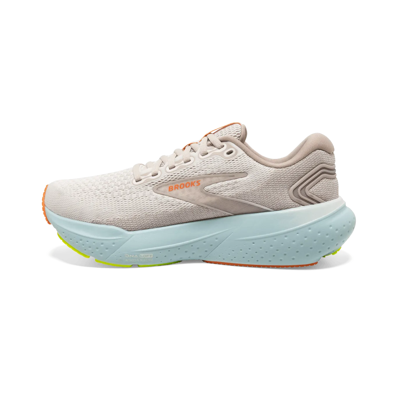 Brooks Glycerin 21 (D Width) - Coconut/Aqua/Autumn Sunset (Womens)