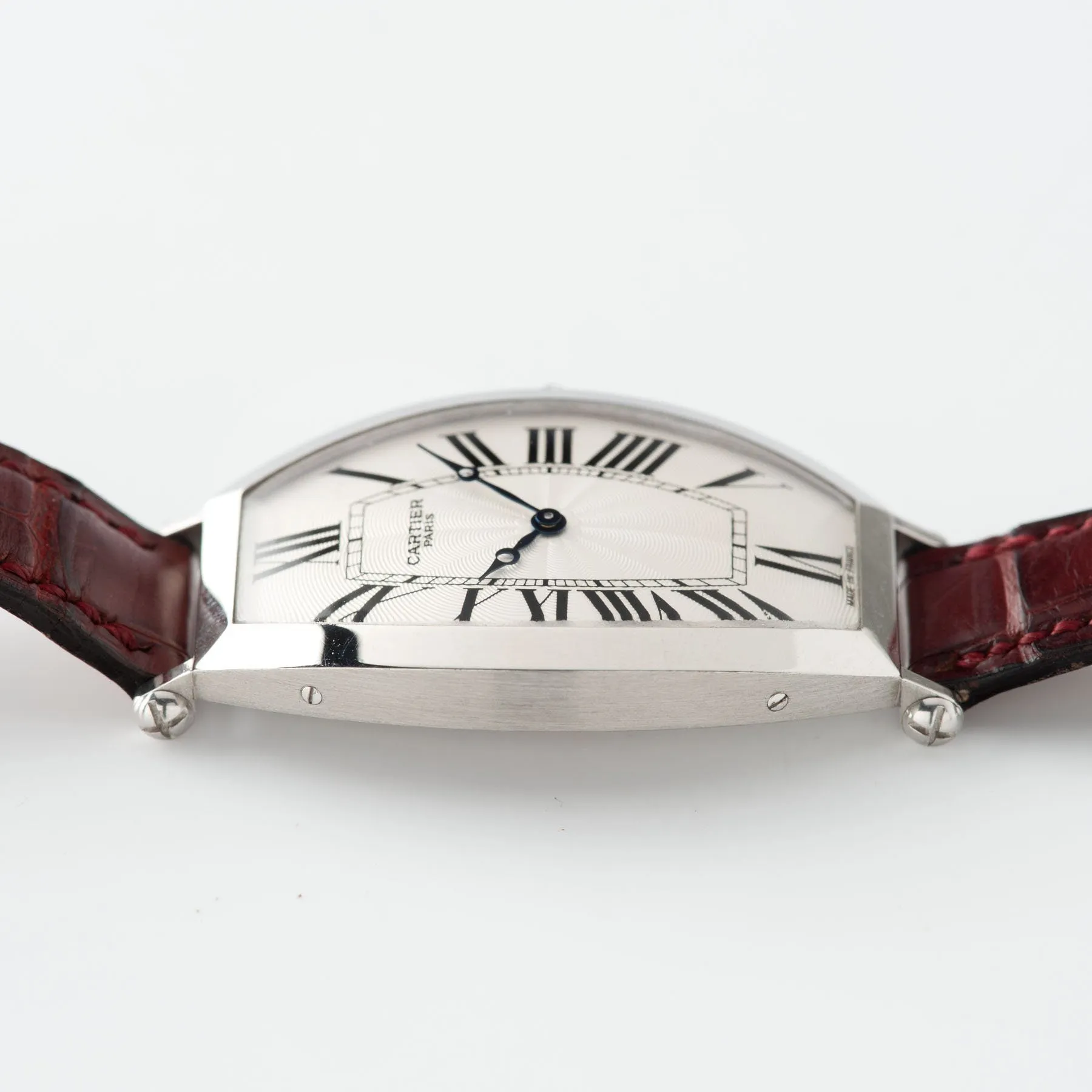 Cartier Tonneau Platinum Limited Edition Collection Privée