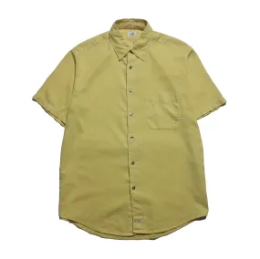 CP Company SS 1998 Mustard Yellow Short Sleeve Shirt