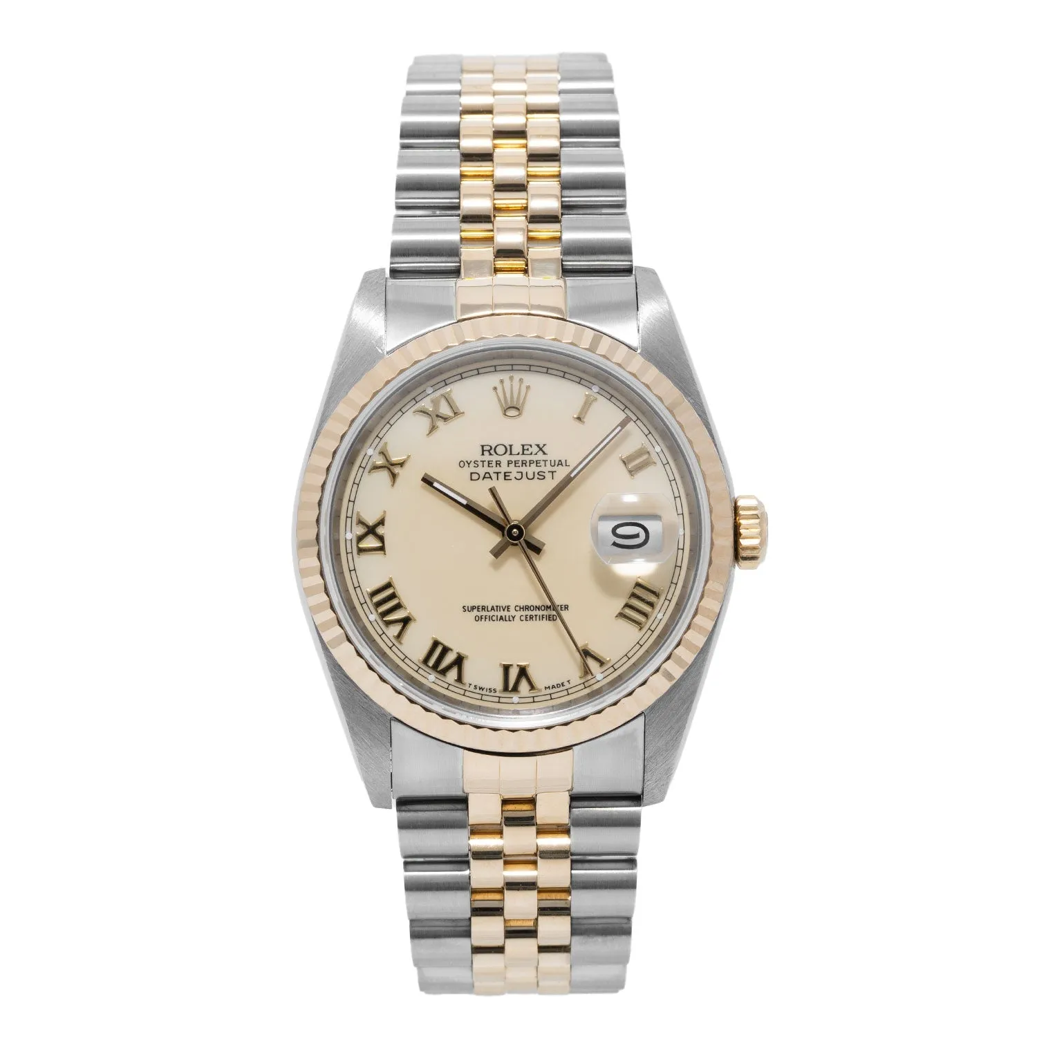 Datejust 36mm Ivory Roman Dial 1990 - 16233