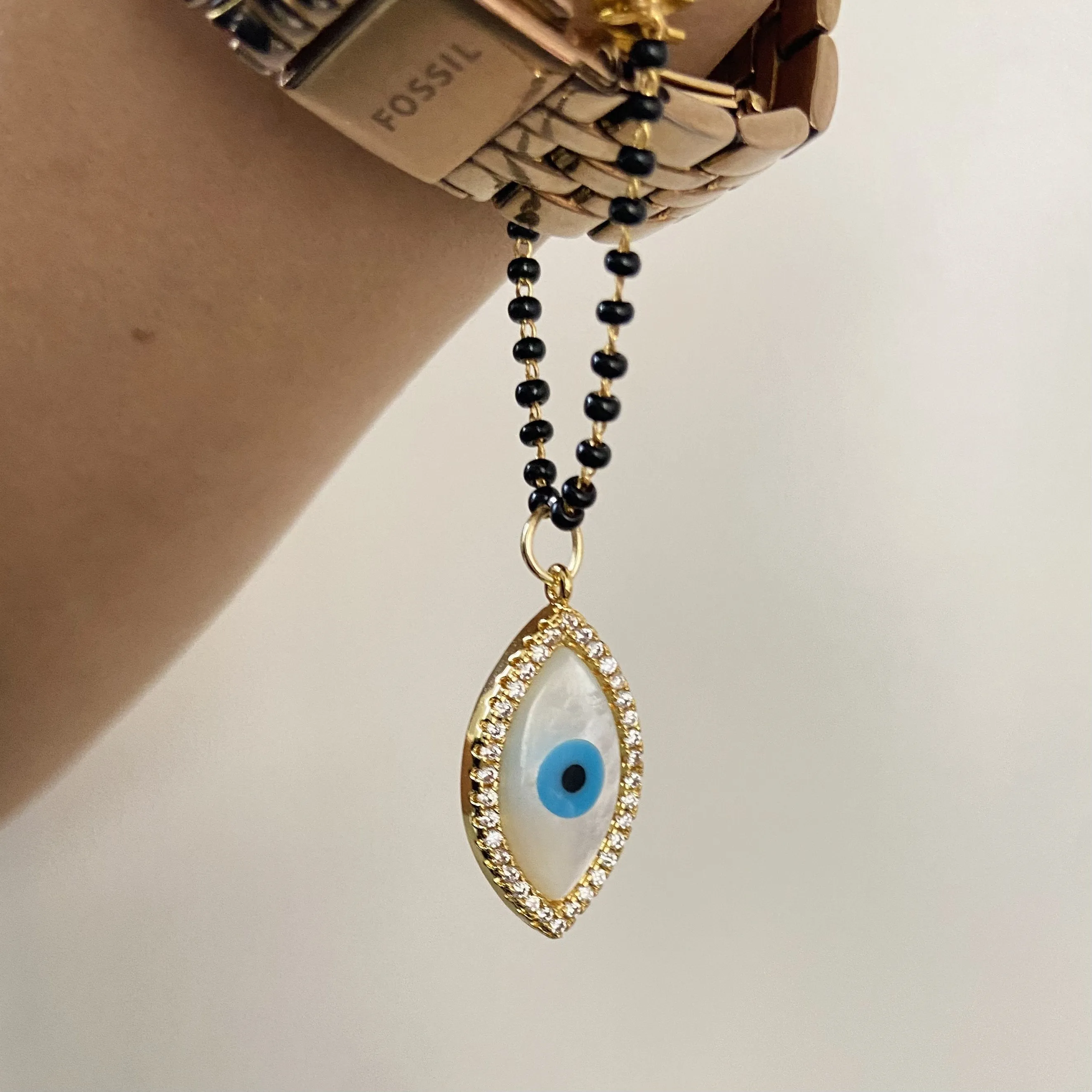 Evileye Mangalsutra Watch Charms