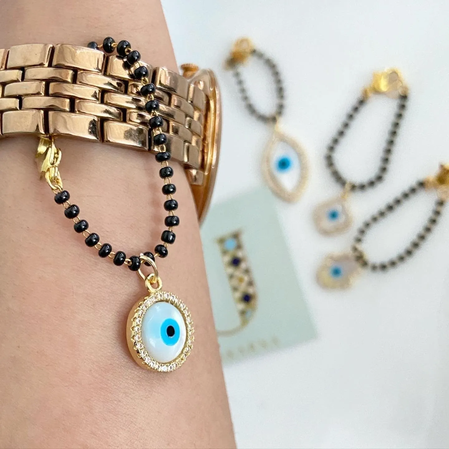 Evileye Mangalsutra Watch Charms