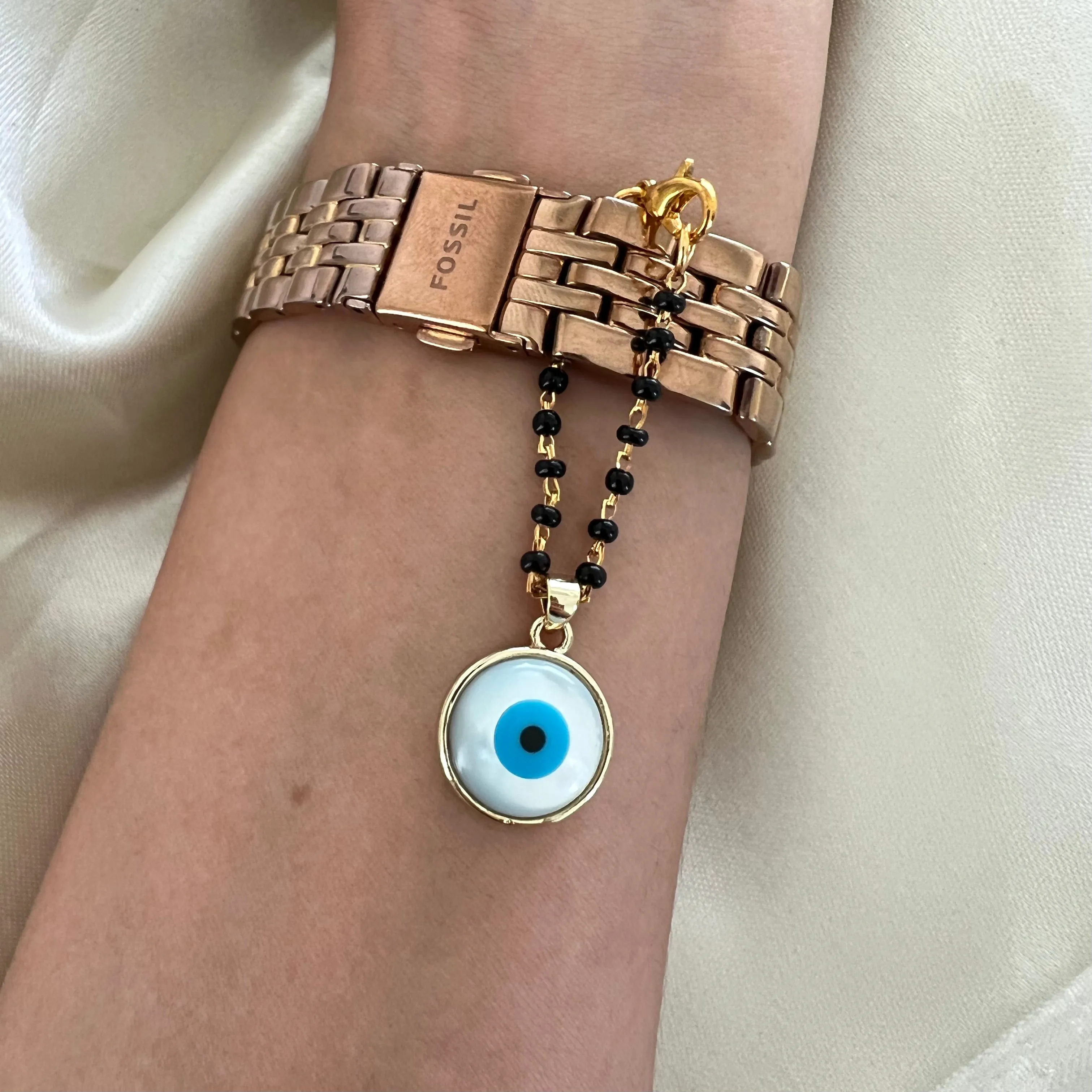 Evileye Mangalsutra Watch Charms