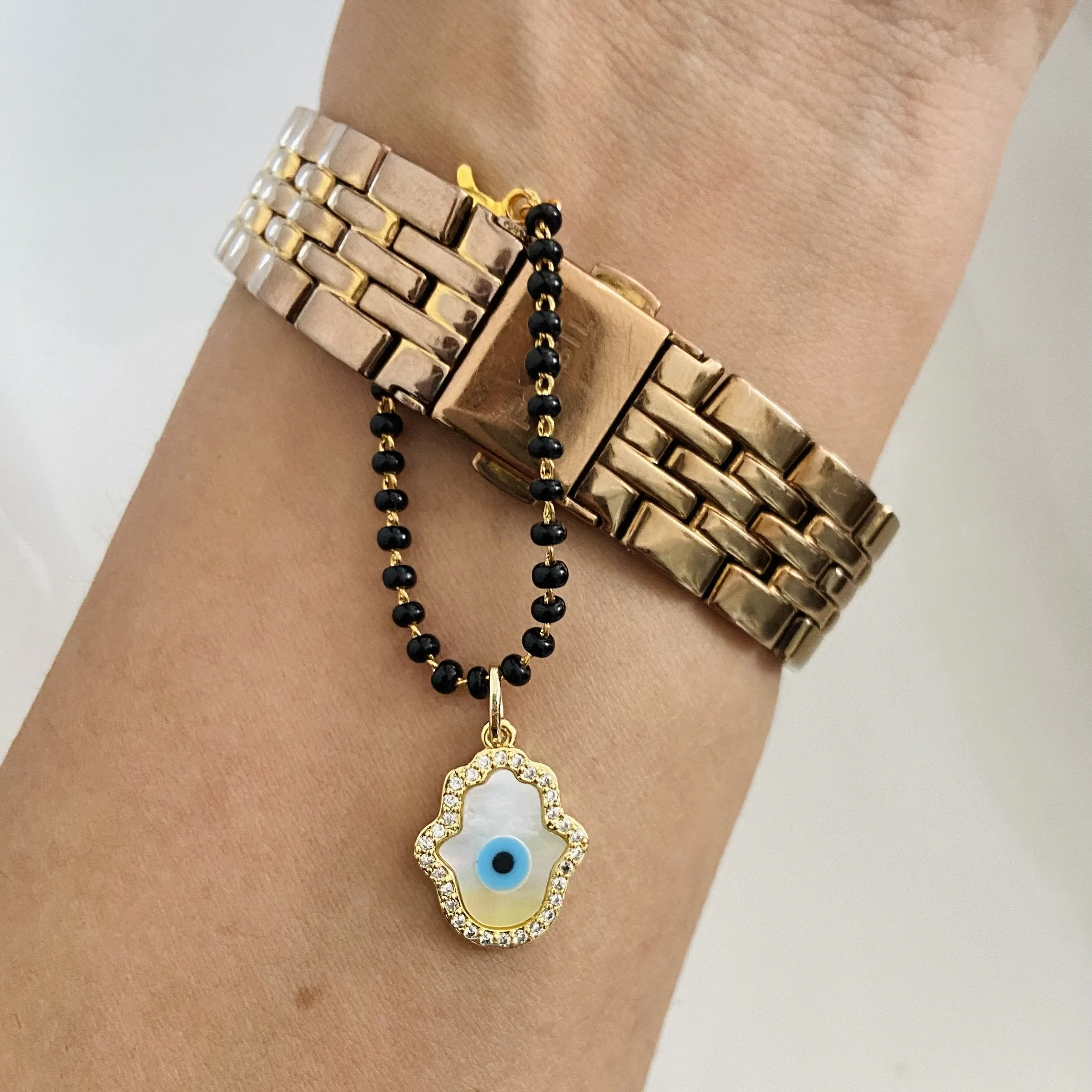 Evileye Mangalsutra Watch Charms