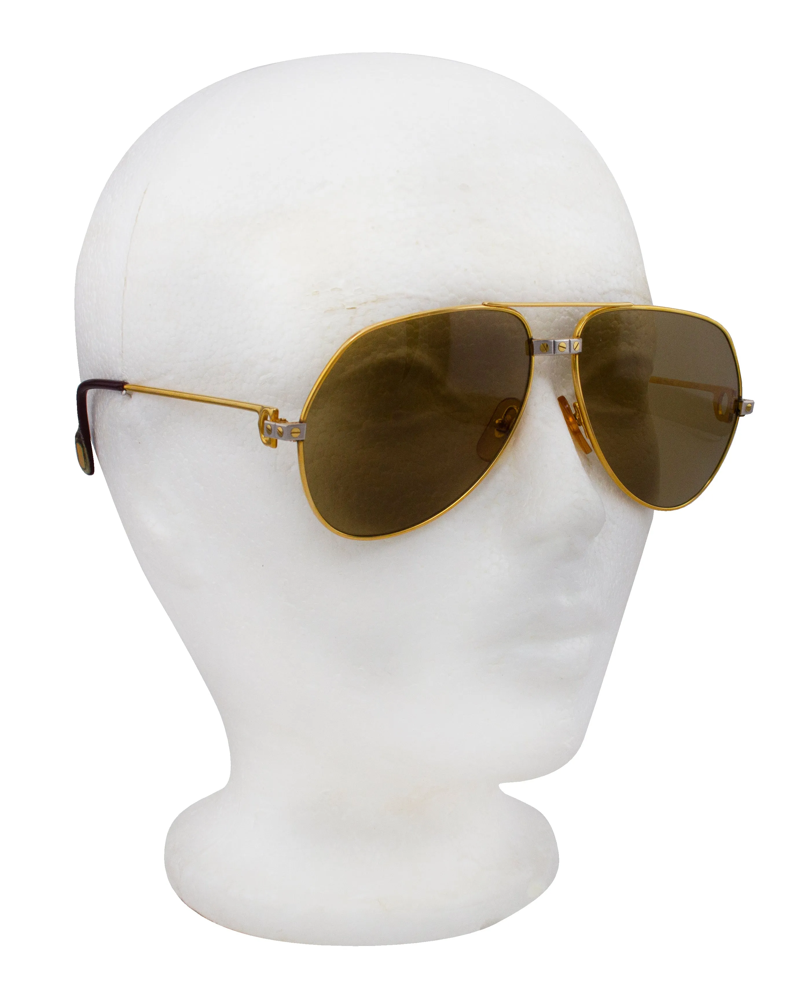 Gold Tone Romance Santos Aviators