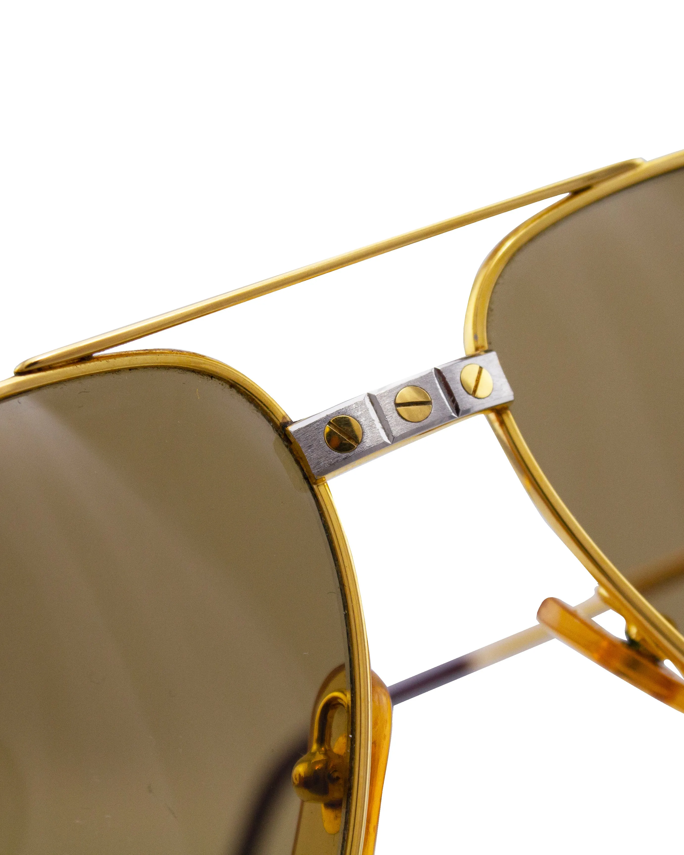 Gold Tone Romance Santos Aviators