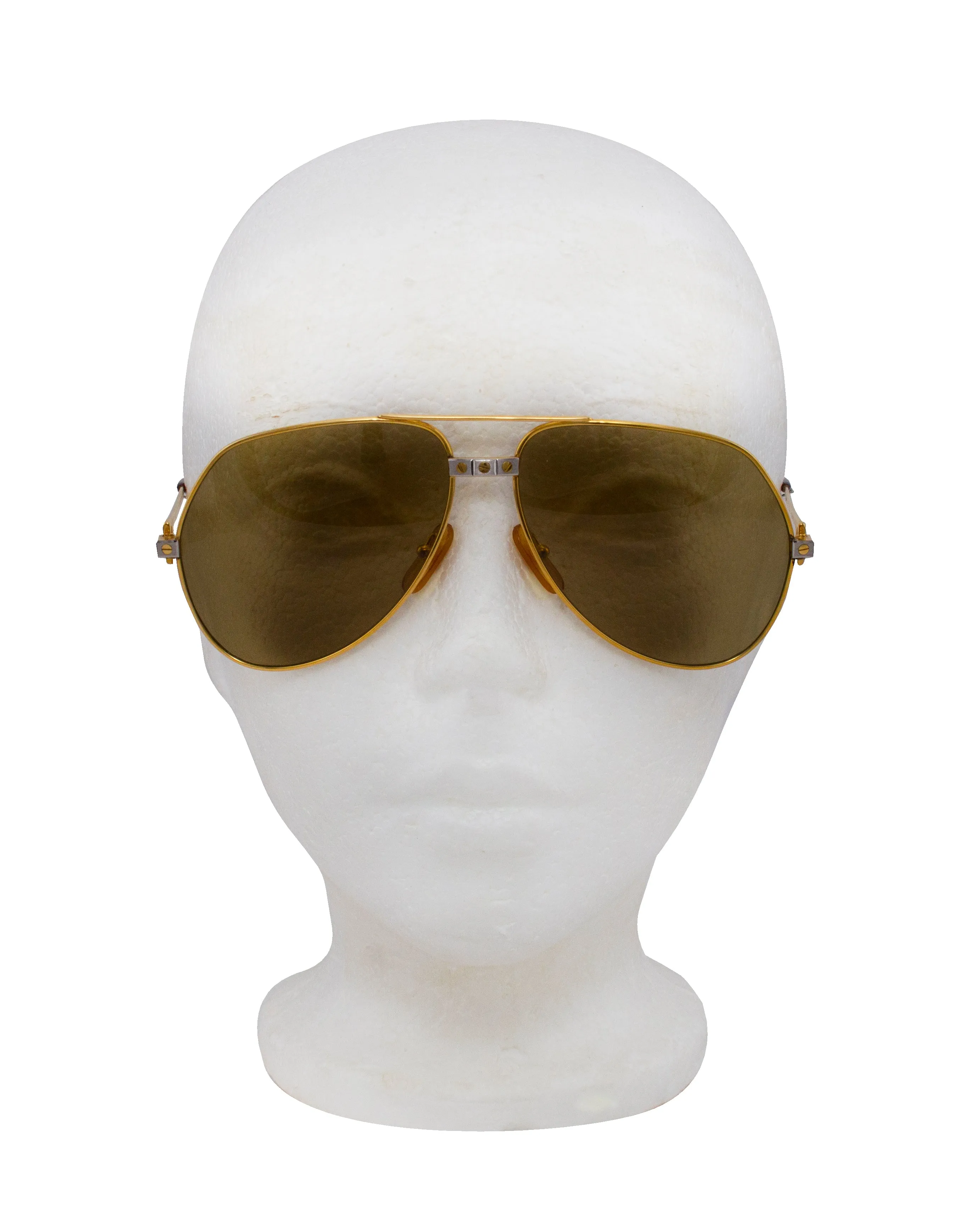 Gold Tone Romance Santos Aviators