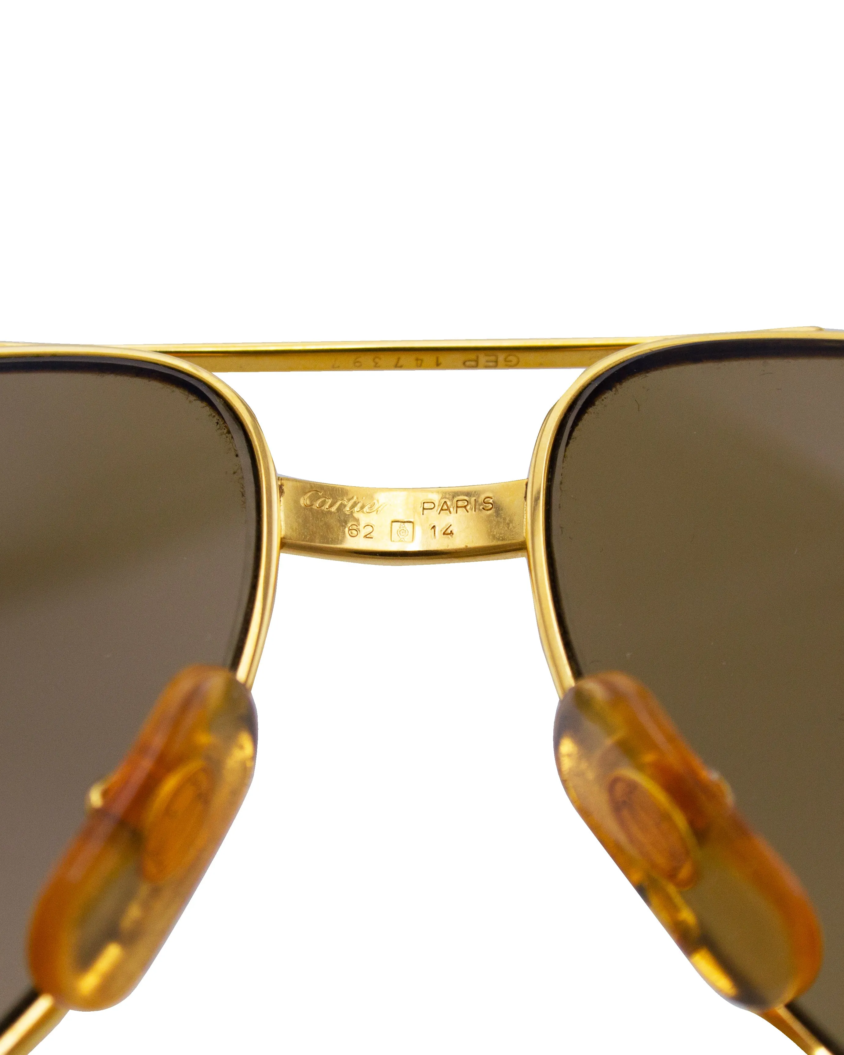 Gold Tone Romance Santos Aviators