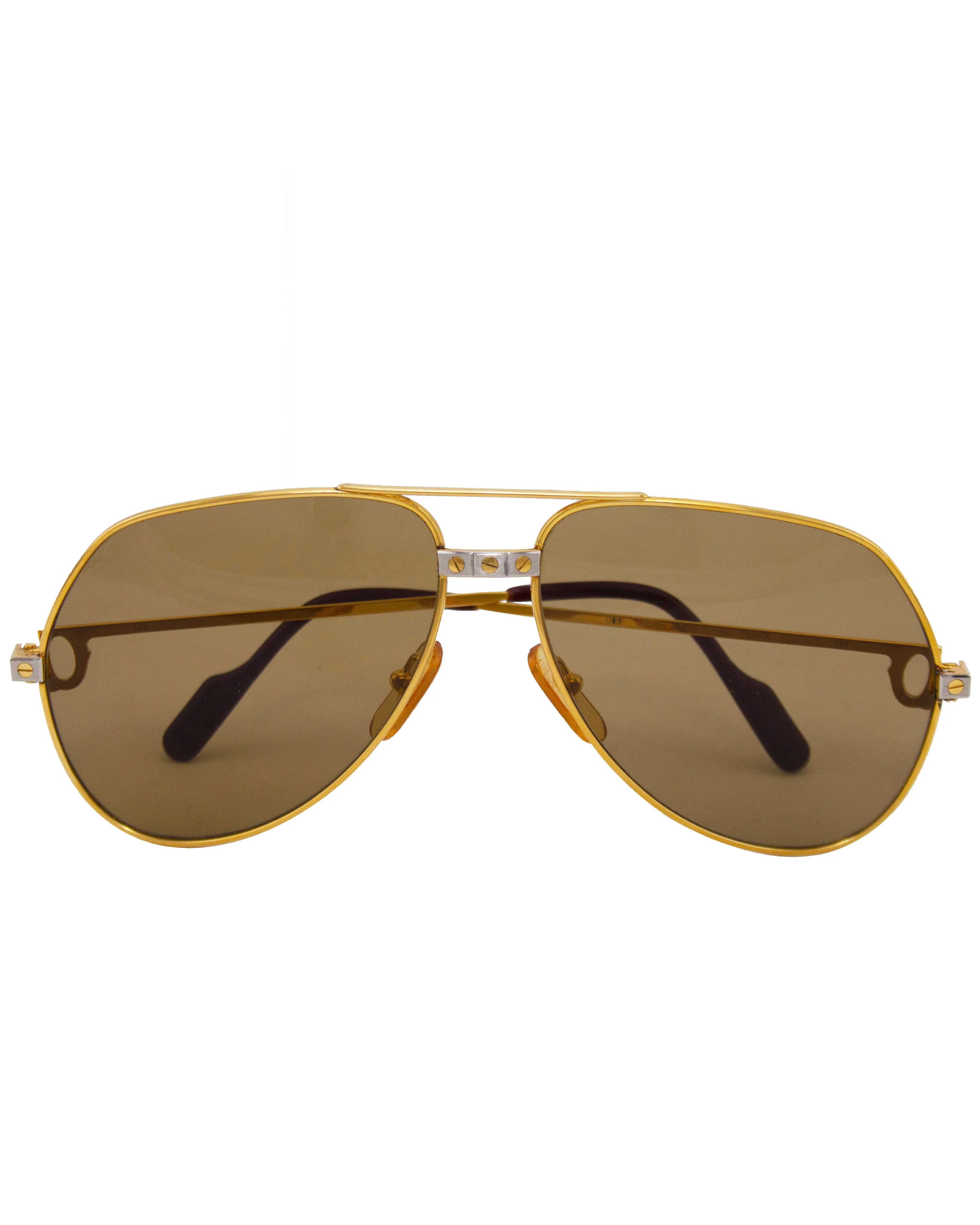 Gold Tone Romance Santos Aviators