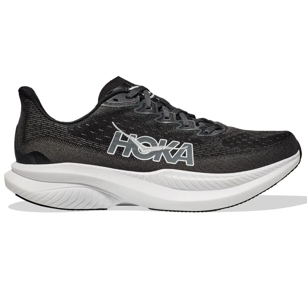 Hoka Women's Mach 6 Wide Black / White