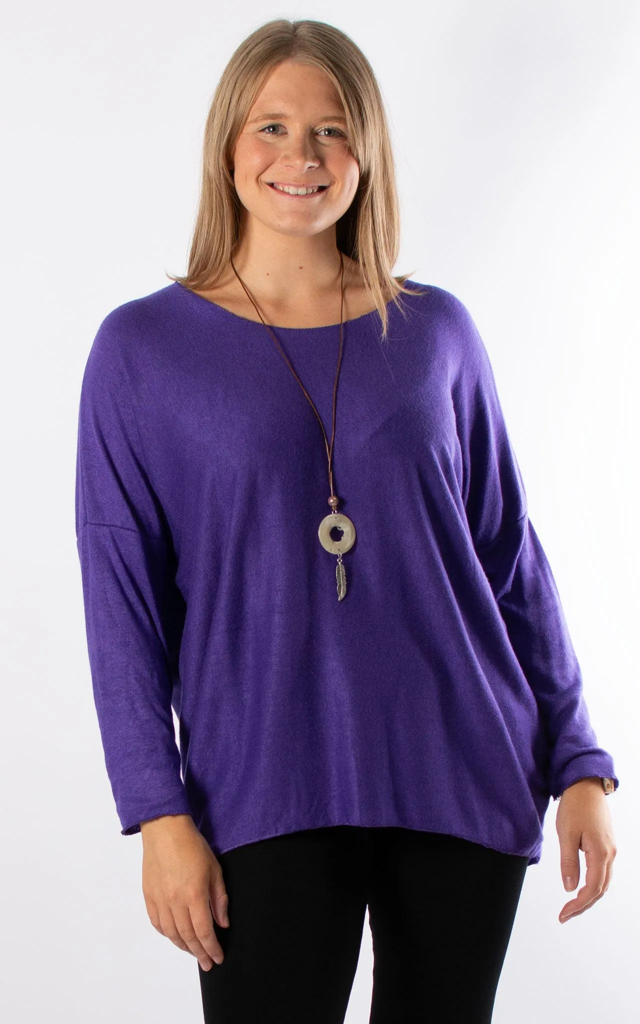 Lola Soft Knit | Purple