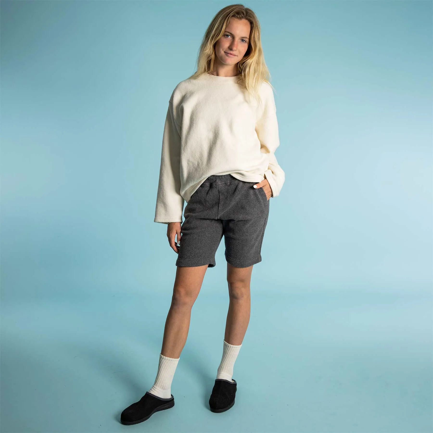 MEG 100% Organic Cotton Fleece Tunic Sweatshirt