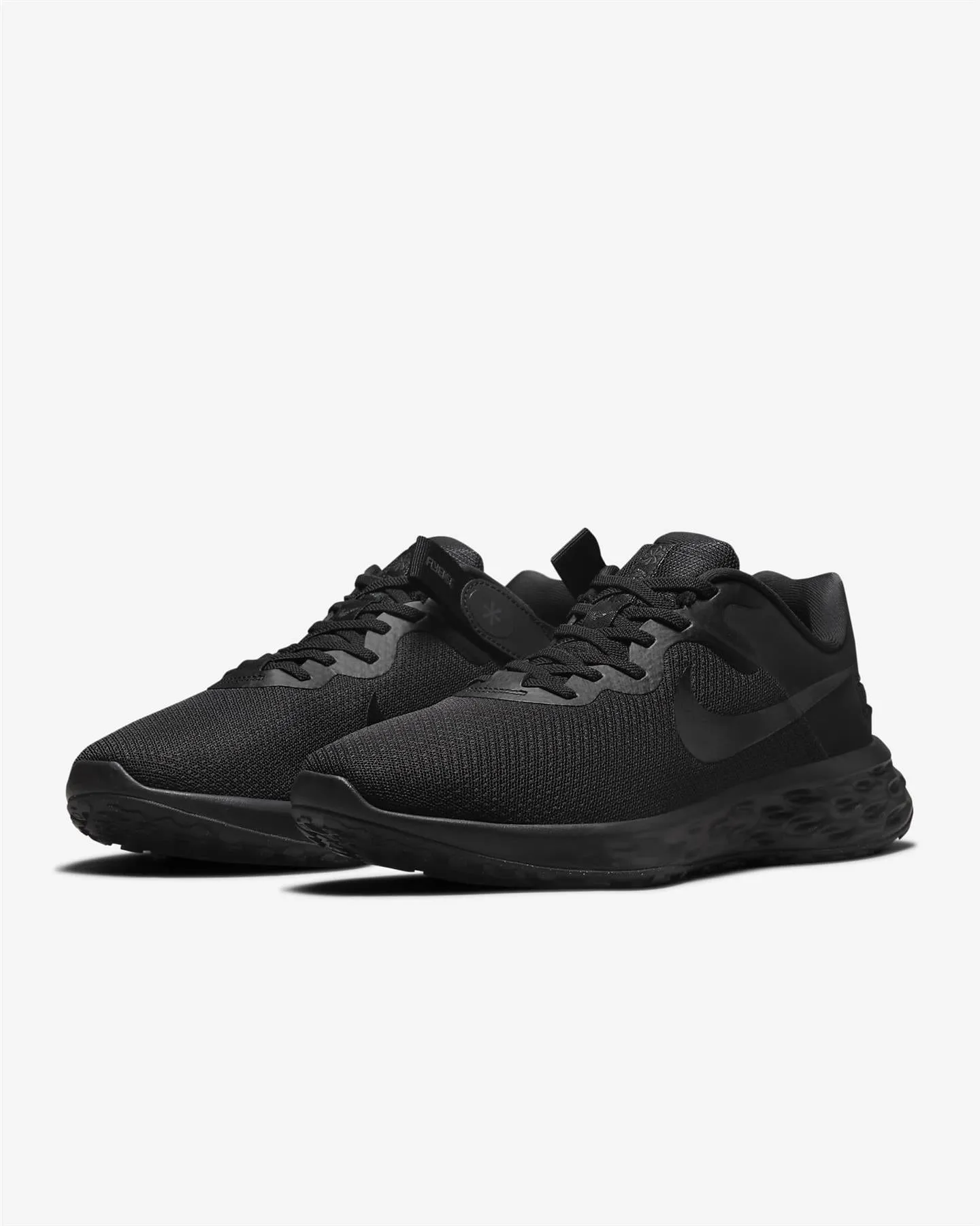 Men's Wide Fit Nike DD8476-001 Revolution 6 Flyease Trainers