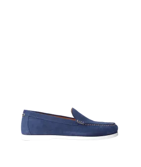 Merton Suede Venetian Loafer - Navy