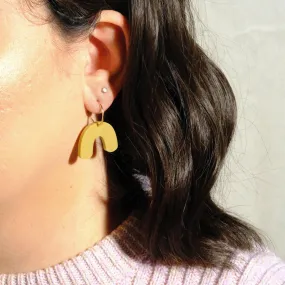 Olive - Mini Arch Hoop Earrings