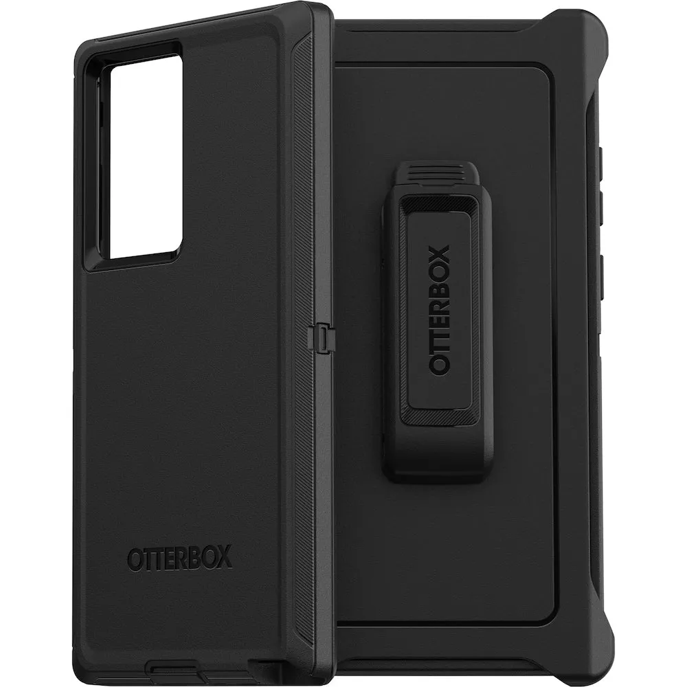 Otterbox Defender Case - For Samsung Galaxy S22 Ultra (6.8) - Black