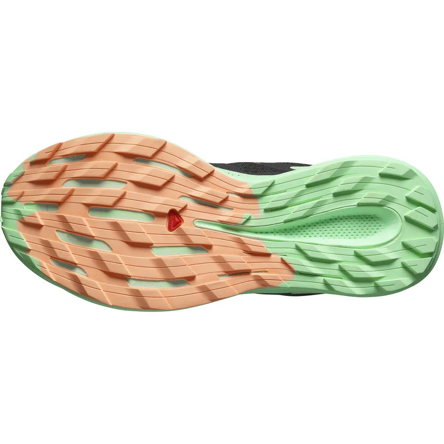 Salomon Pulsar Trail | Black / Green Ash / Cantaloupe | Womens