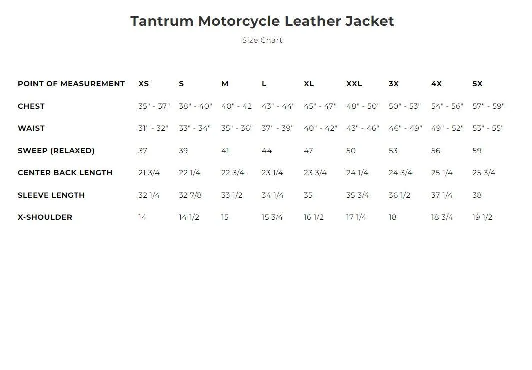 Tantrum Motorcycle Leather Jacket by First MFG