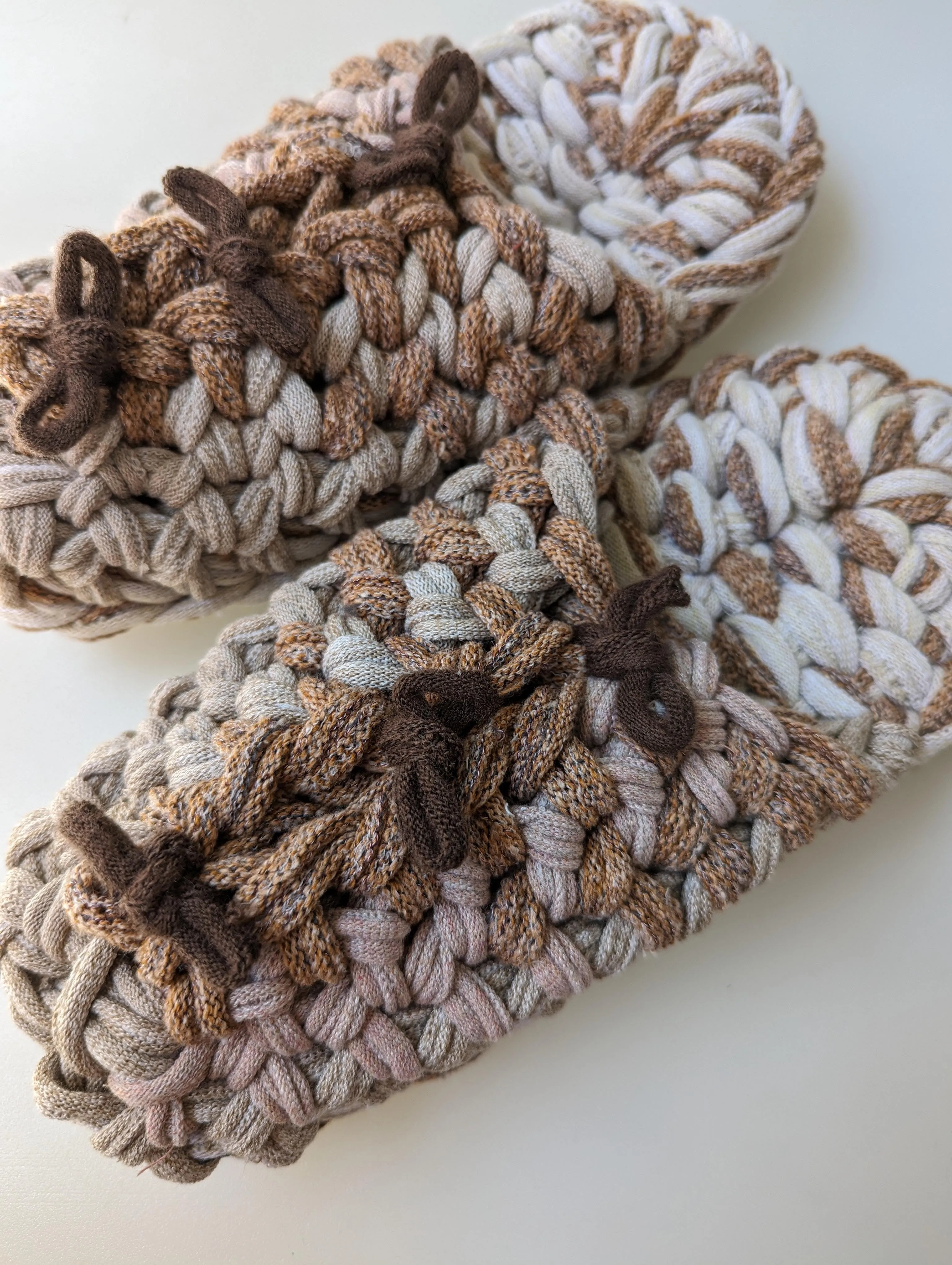 XL | Knit up-cycle slippers 2023-XL41 [XL]