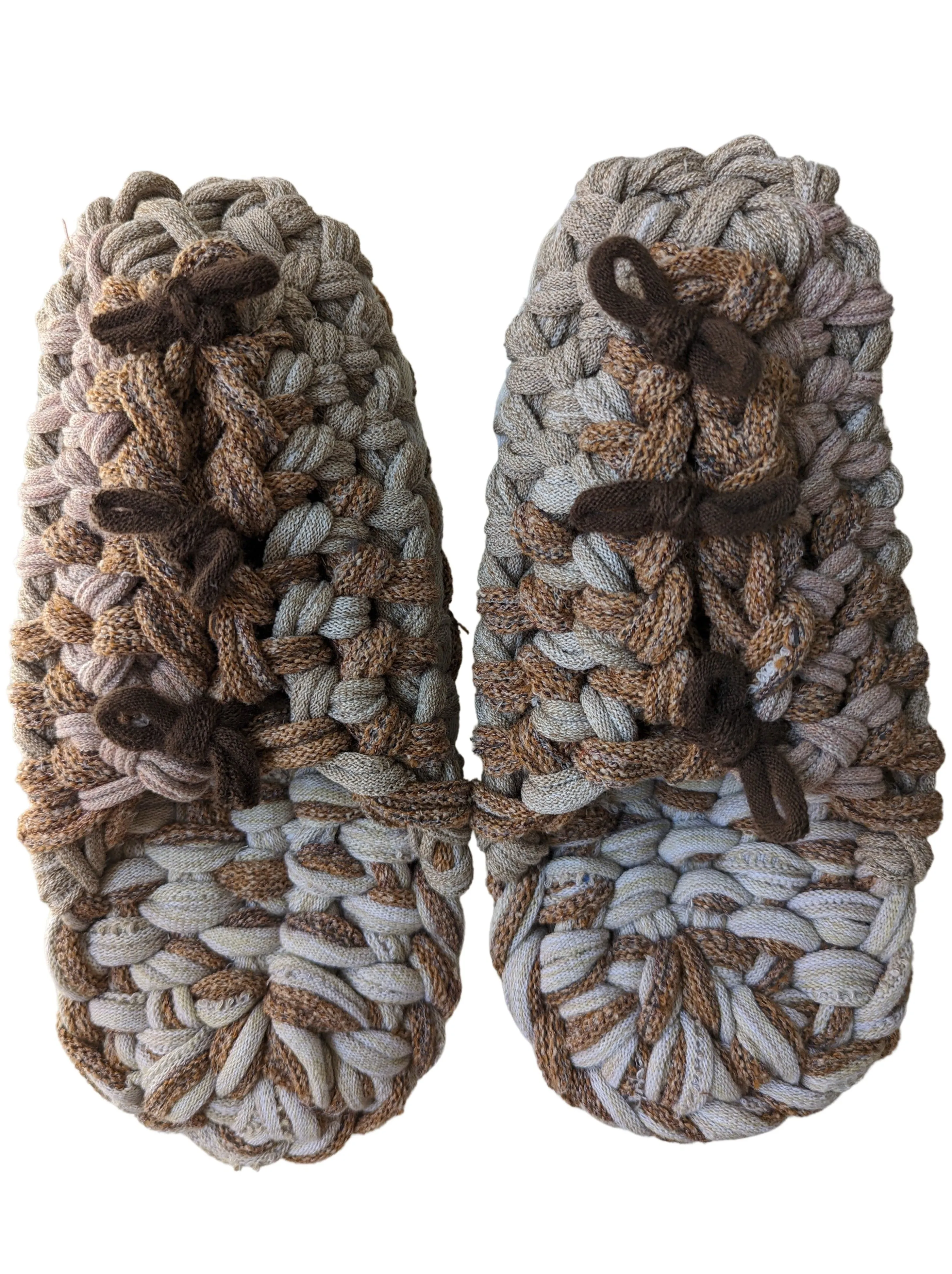 XL | Knit up-cycle slippers 2023-XL41 [XL]